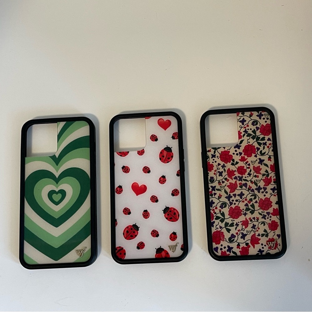 Wildflowers Stylish Phone Case Set - 12 pro max